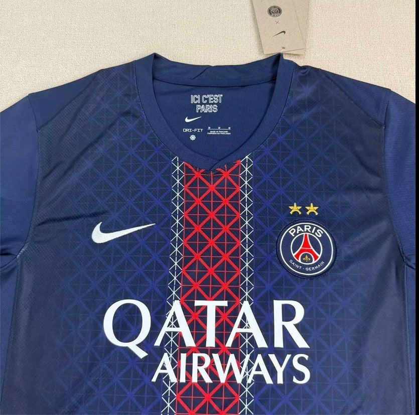 Paris Saint-Germain (PSG) 2025/26 CHAMPIONS 2 STARS Home Jersey