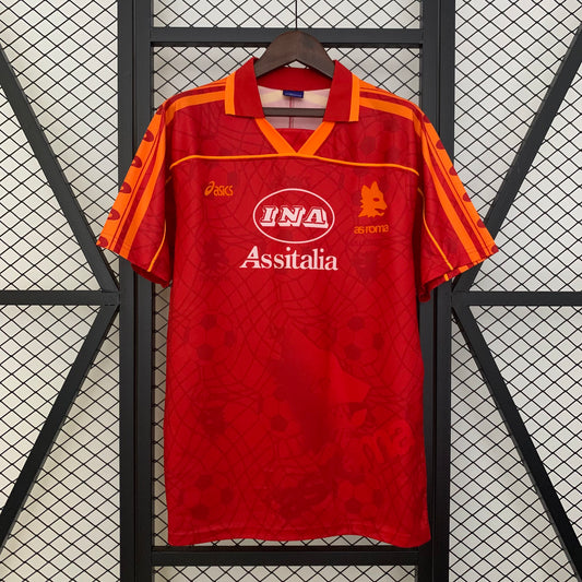 1995/1996 Roma Home  Retro shirt