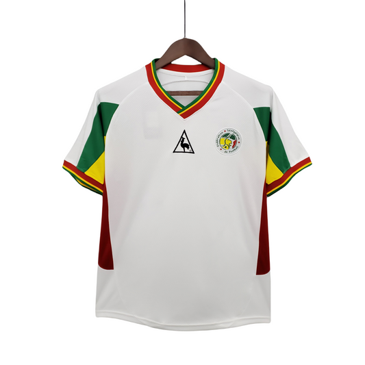 2002 Senegal White Retro Shirt