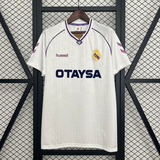 90/92 Real Madrid home retro shirt