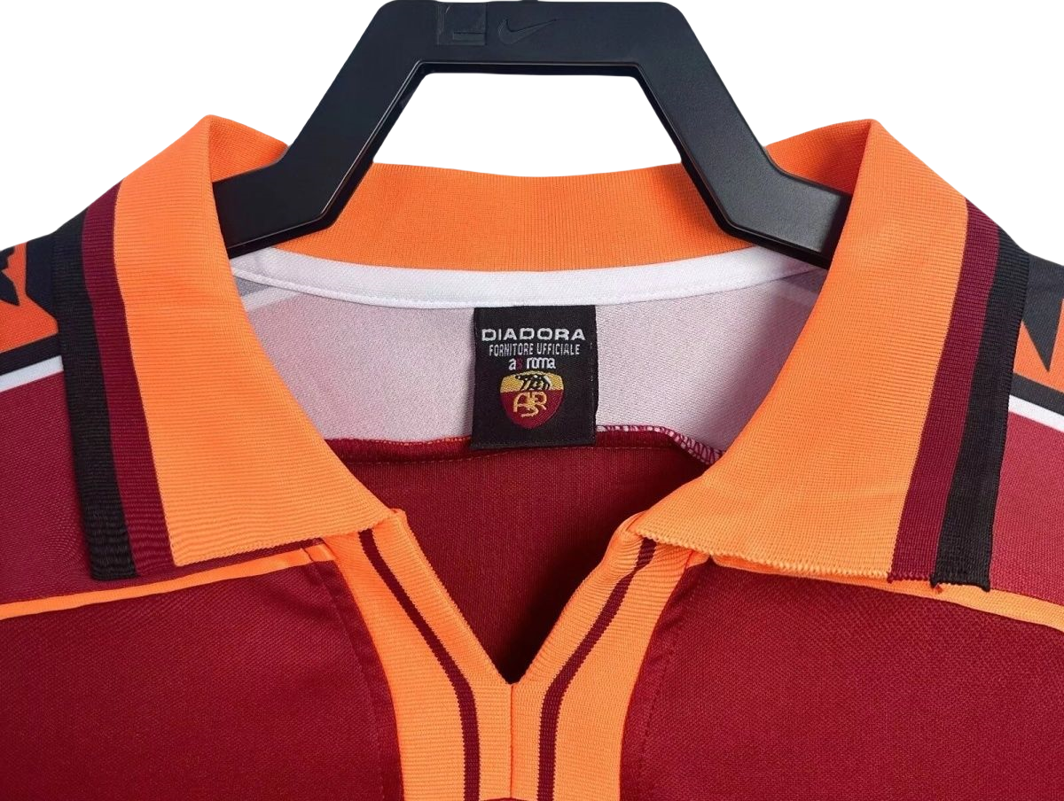 1998~1999 Roma long sleeve home retro shirt
