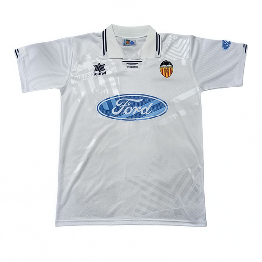1995/1996 Valencia Centenary Home Vintage Shirt