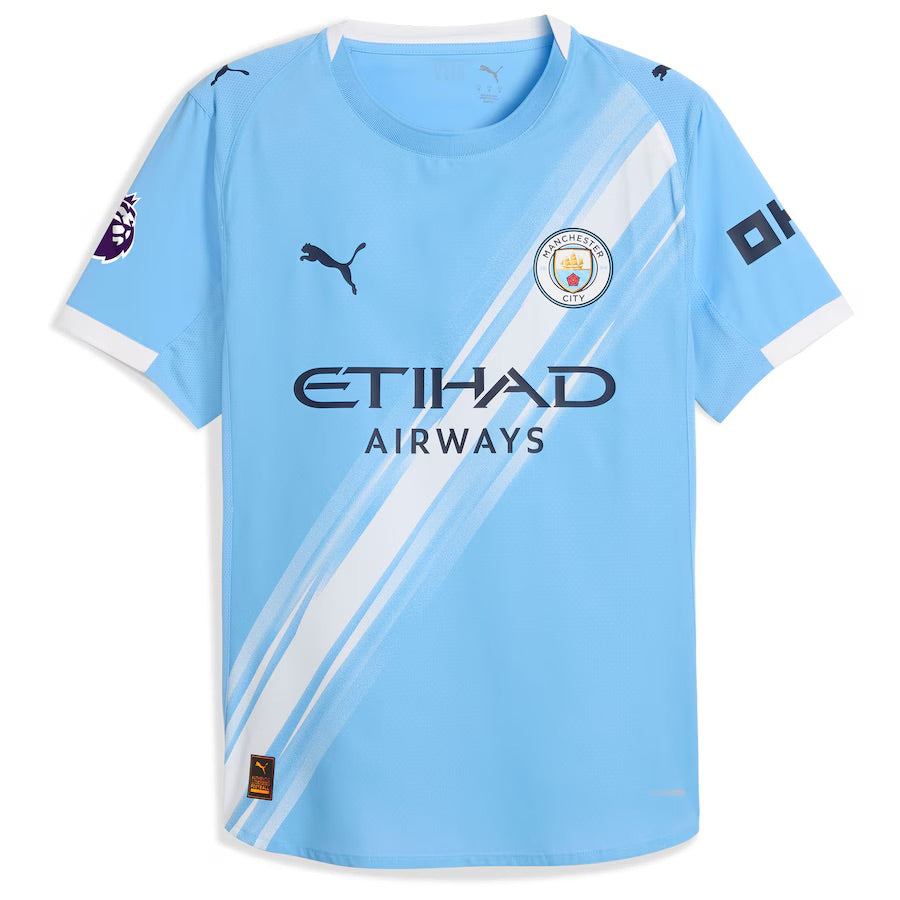 Man City 2025/26 Cherki 10 Home Player Jersey