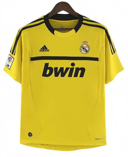 2011/2012 Real Madrid Goalkeeper Yellow Vintage Shirt