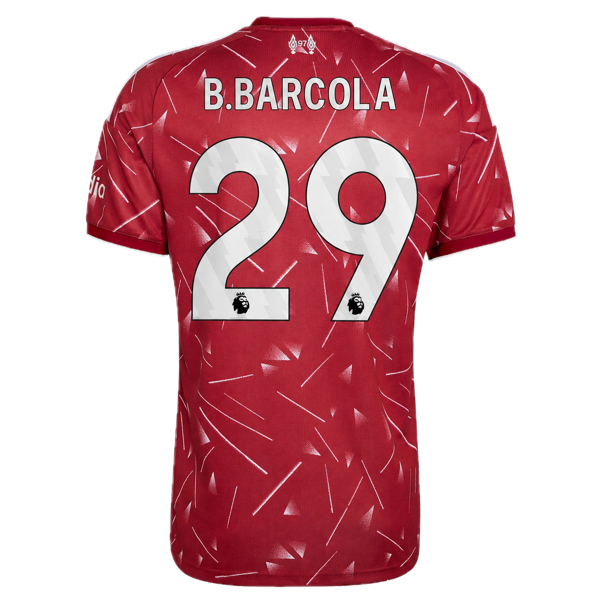 Liverpool 2026/27 Barcola Home Player Shirt