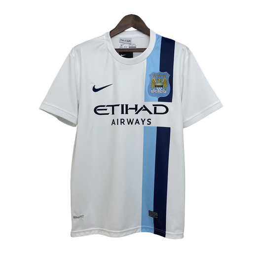 2013/2014 Manchester City third away game Retro shirt