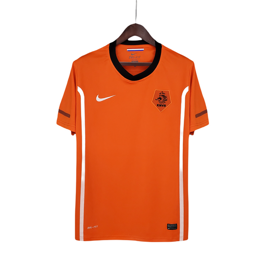 2010 Netherlands Home Retro Shirt
