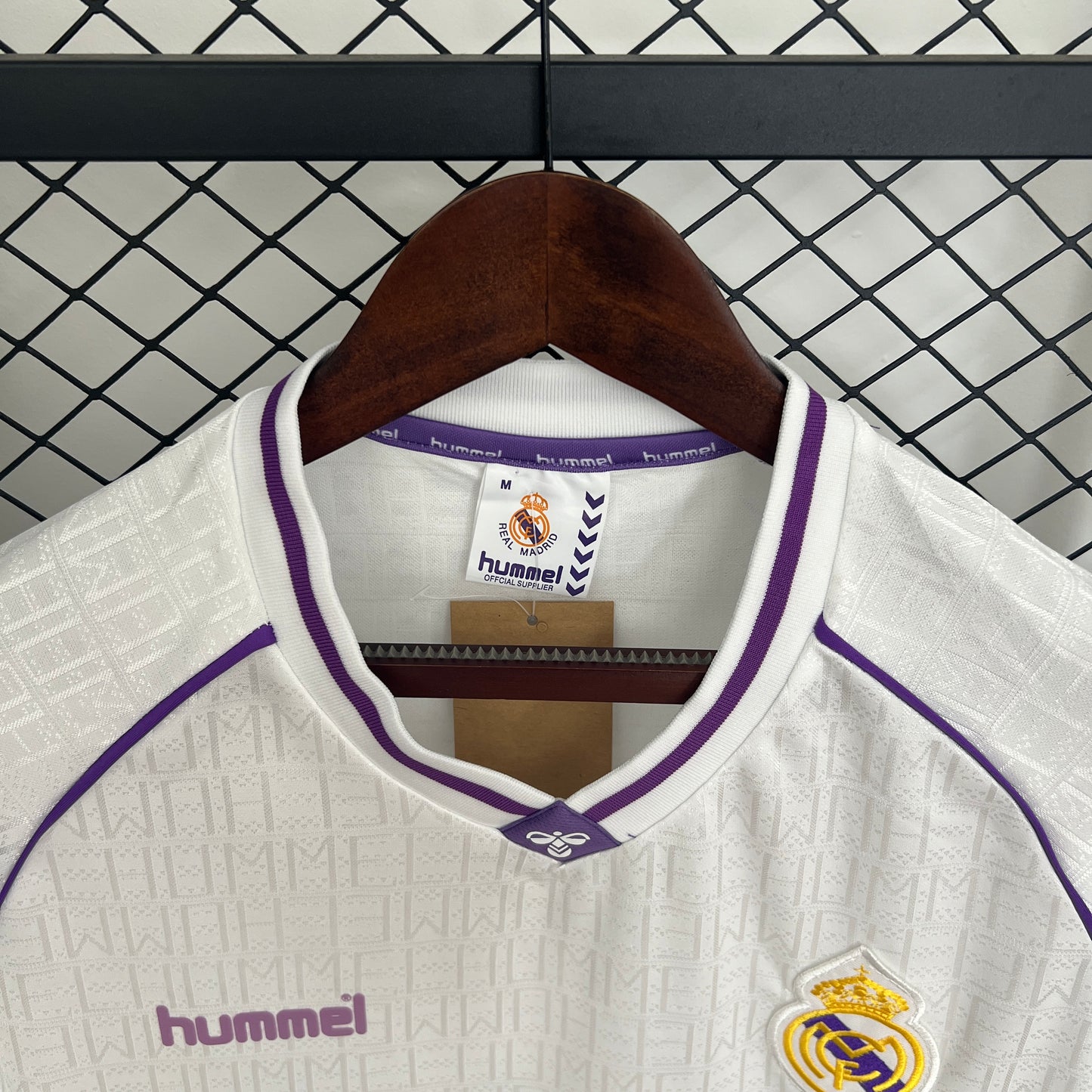 90/92 Real Madrid home retro shirt