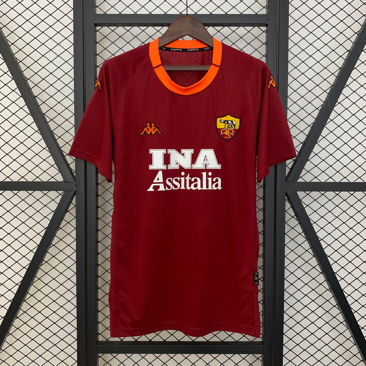 2000/2001 Roma Home  Retro shirt