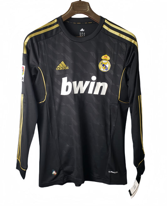 2012 Real Madrid Black Long Sleeve Vintage Shirt