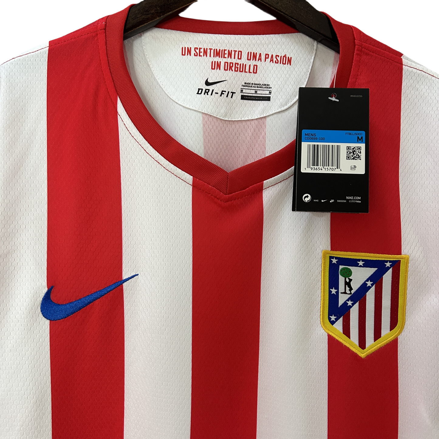 2012/2013 Atlético Madrid Home Retro Shirt