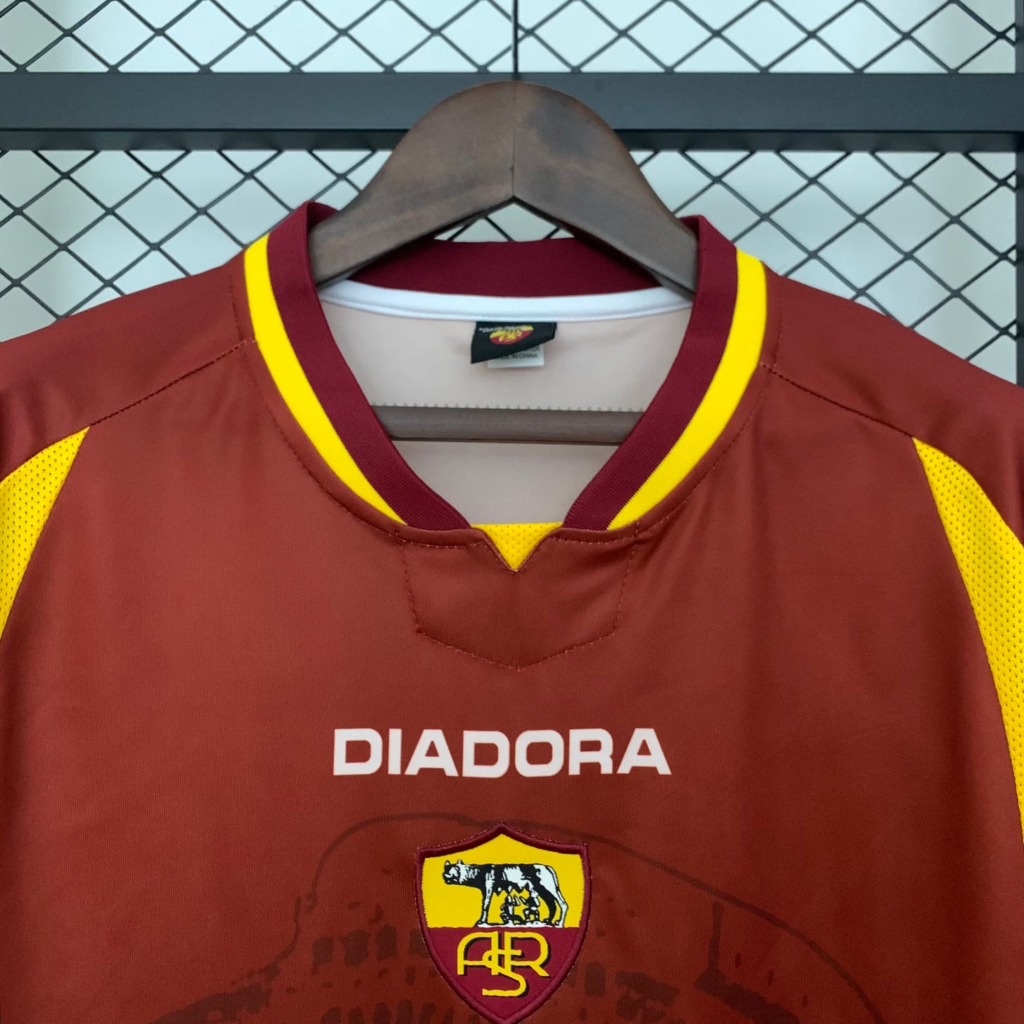 1997/1998 Roma Home  Retro shirt