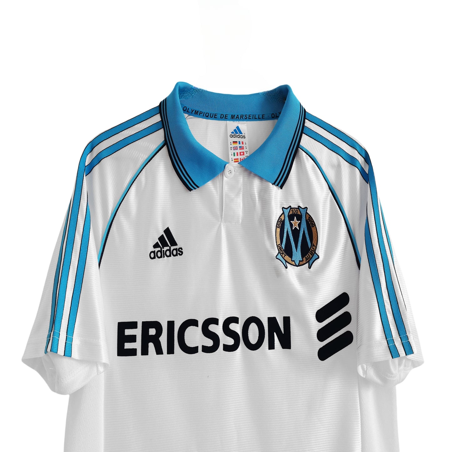 1998/1999 Marseille home vintage shirt