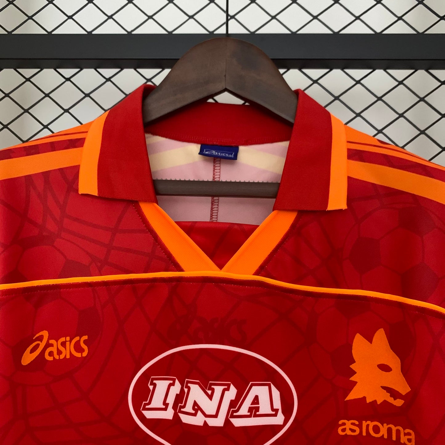 1995/1996 Roma Home  Retro shirt