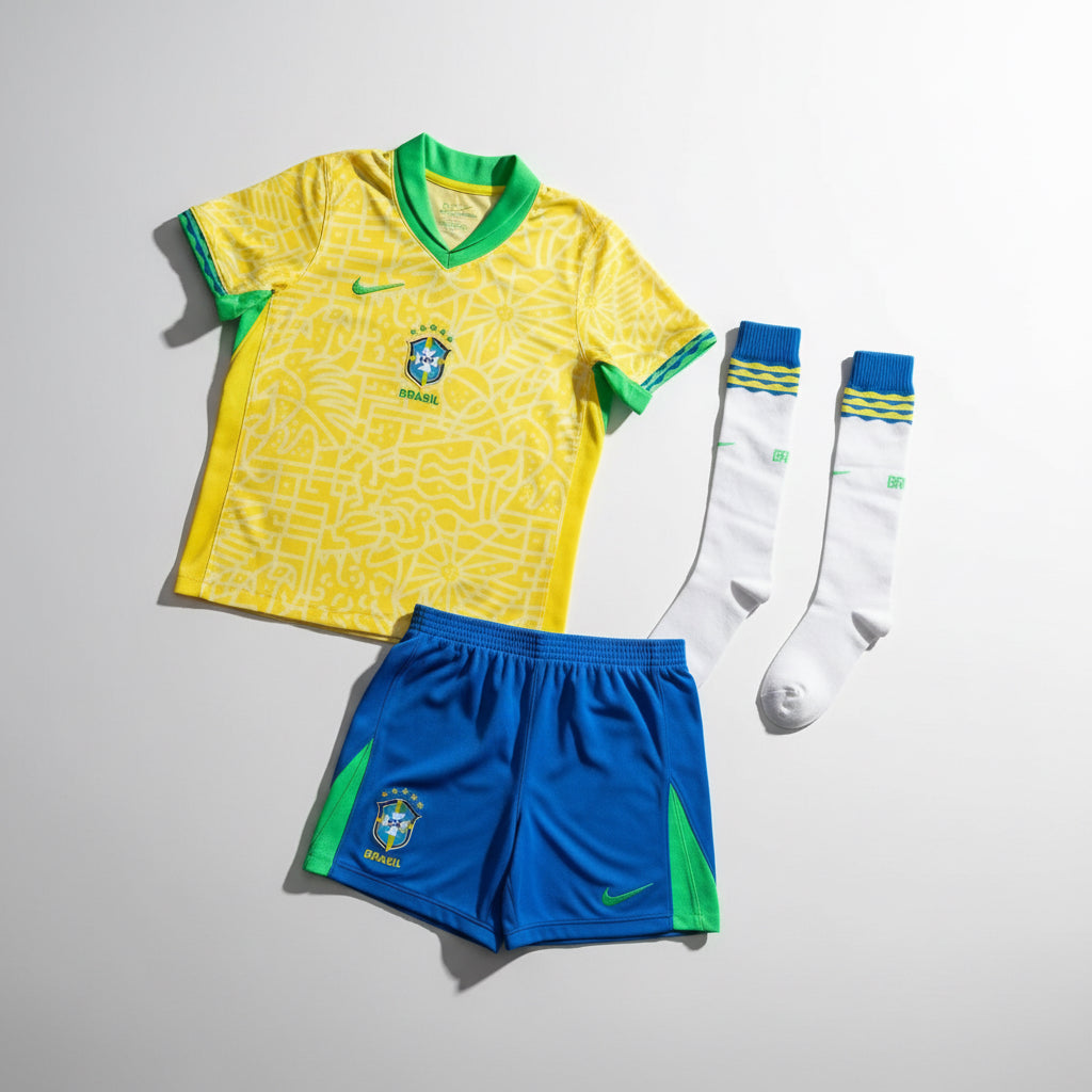 2025 Brazil Home Kids Kit