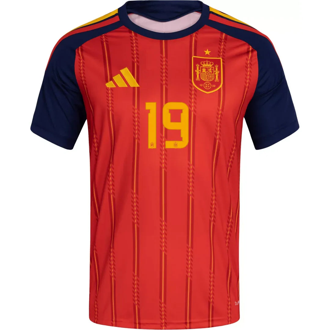 Spain 2026 LAMINE YAMAL #19 Home Jersey