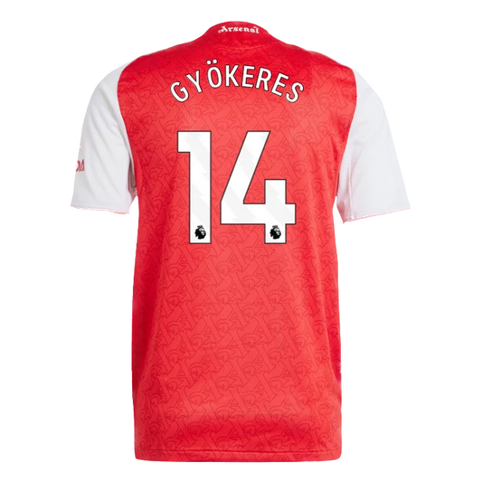 Arsenal 2025/26 GYÖKERES 14 Home Player Jersey