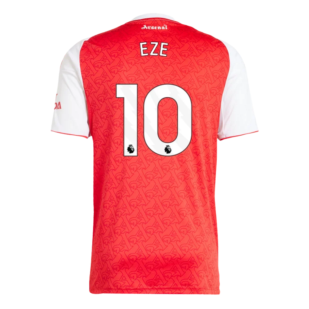 Arsenal 2025/26 EZE 10 Home Player Jersey