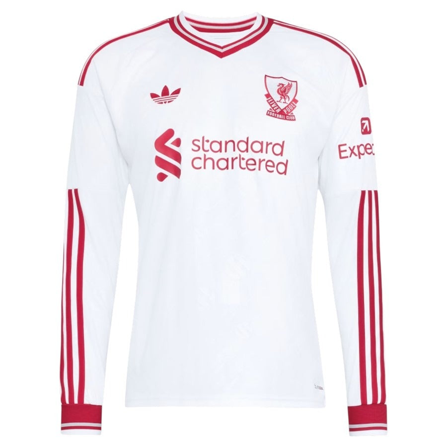 MAILLOT LIVERPOOL MANCHES LONGUES EXTERIEUR 2026/2027