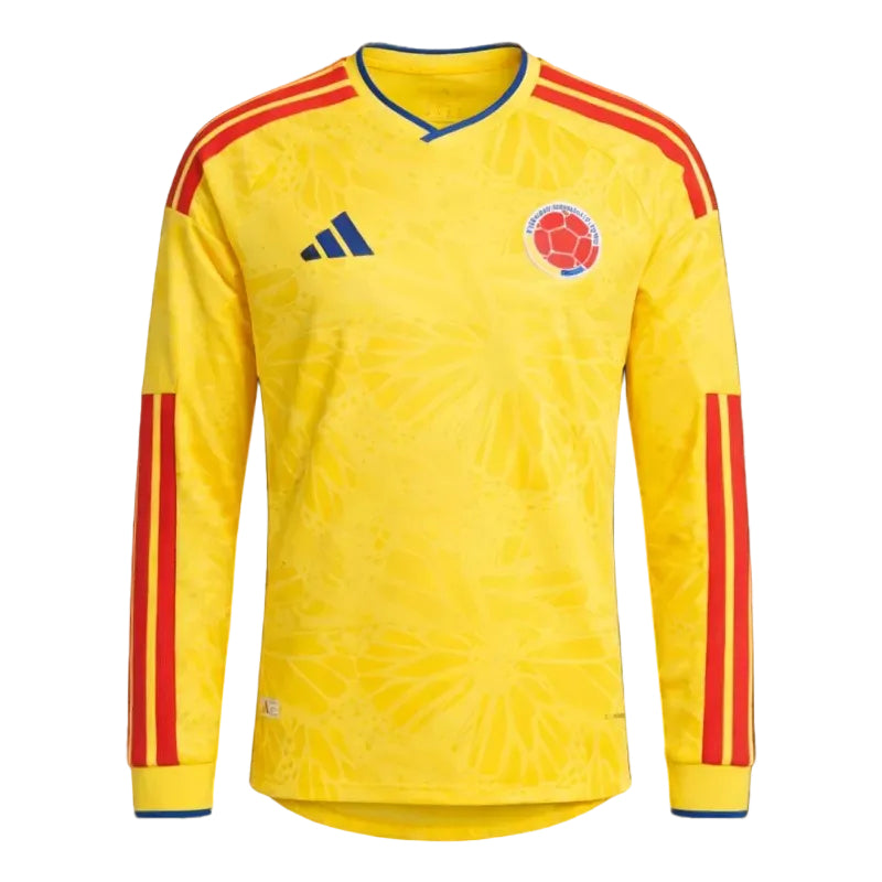 Colombia 2026 Long Sleeve Home Jersey