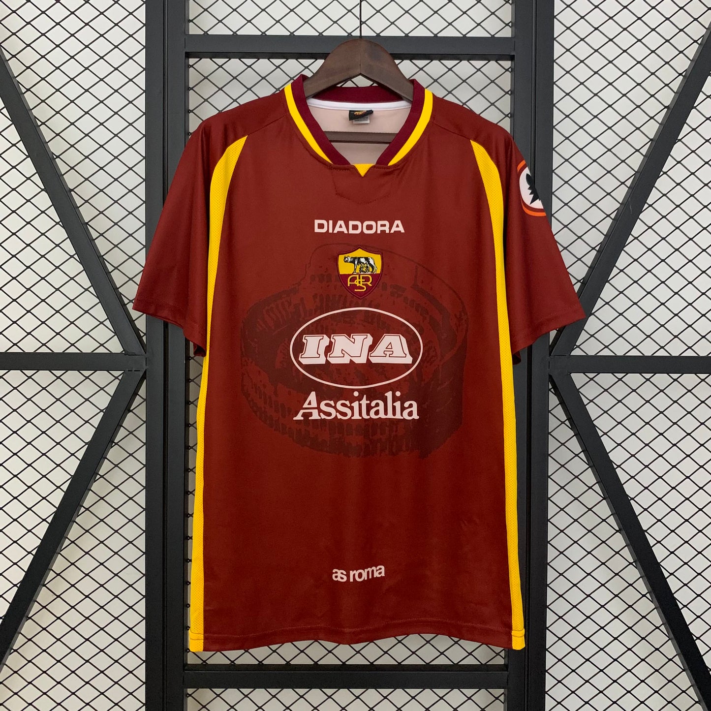 1997/1998 Roma Home  Retro shirt