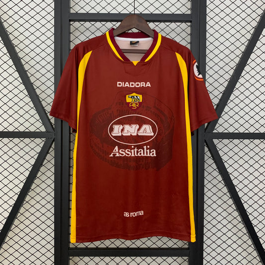 1997/1998 Roma Home  Retro shirt
