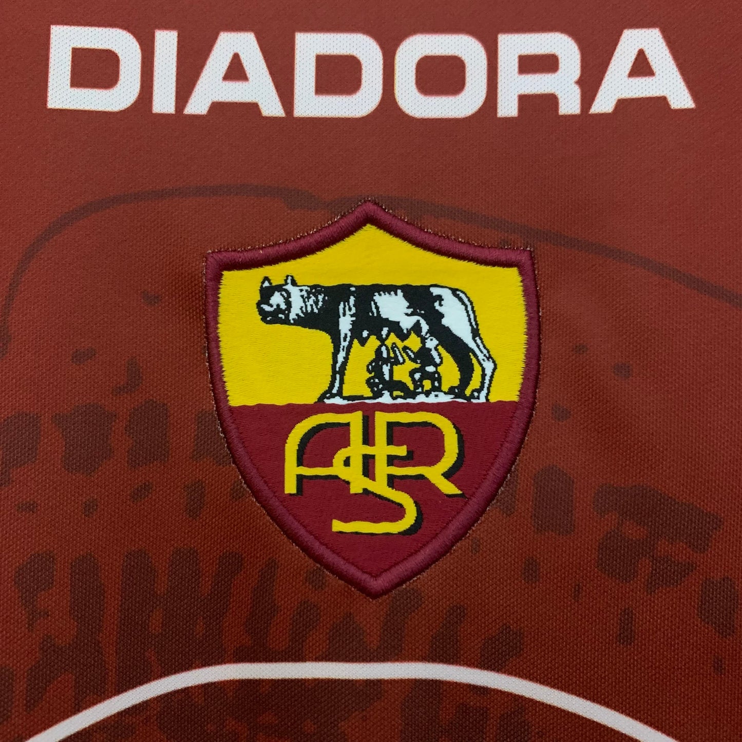 1997/1998 Roma Home  Retro shirt