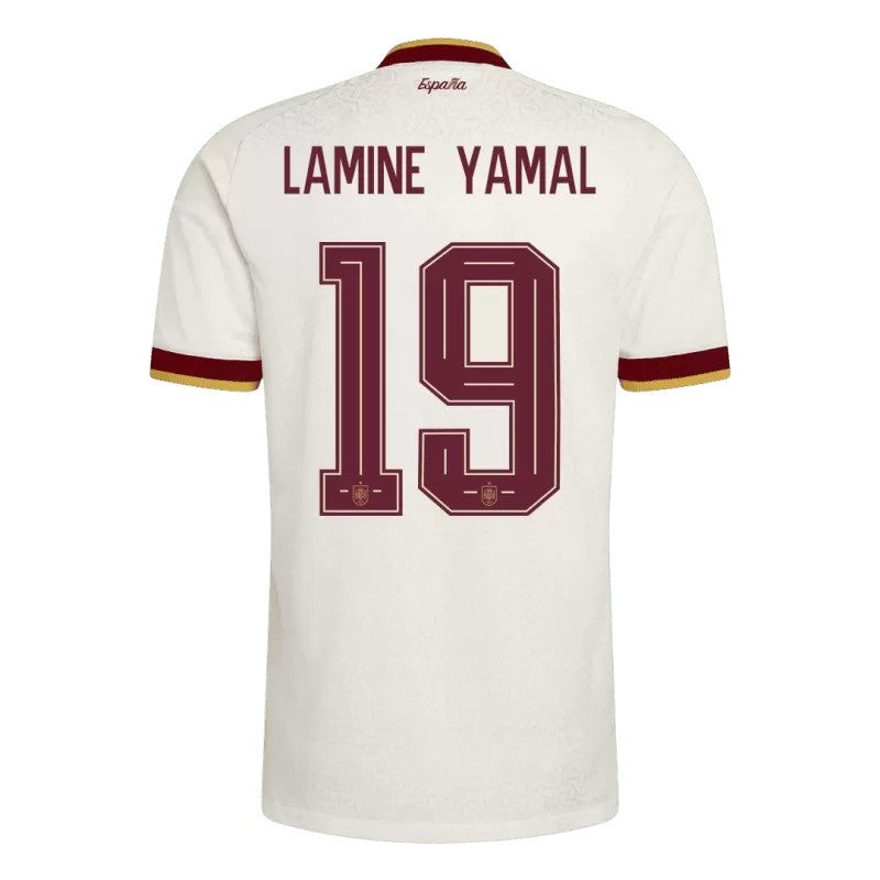 Spain 2026 LAMINE YAMAL #19 2 stars World cup winner Away Jersey