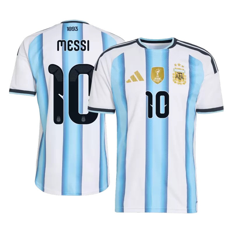 Argentina 2026 World Cup Messi Home Jersey with WC Patch