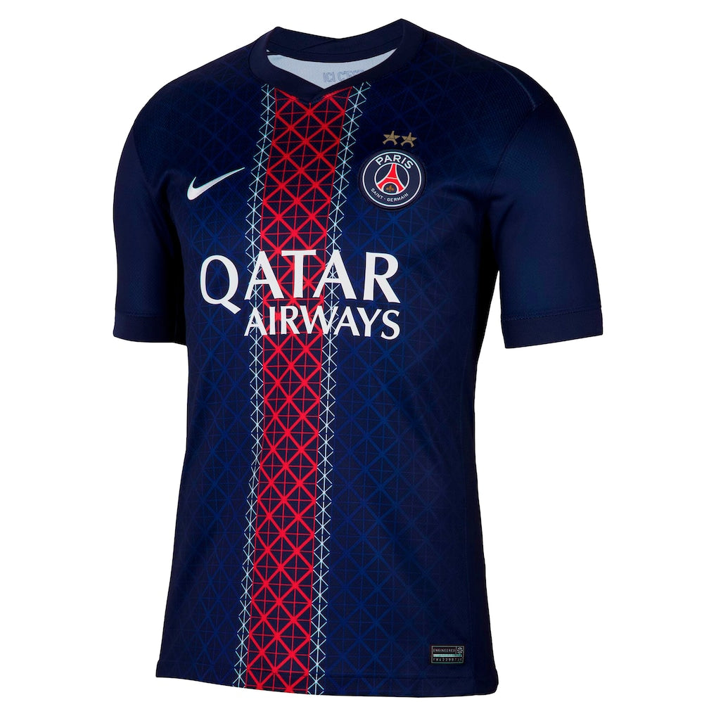 Paris Saint-Germain (PSG) 2025/26 CHAMPIONS 2 STARS Home Jersey